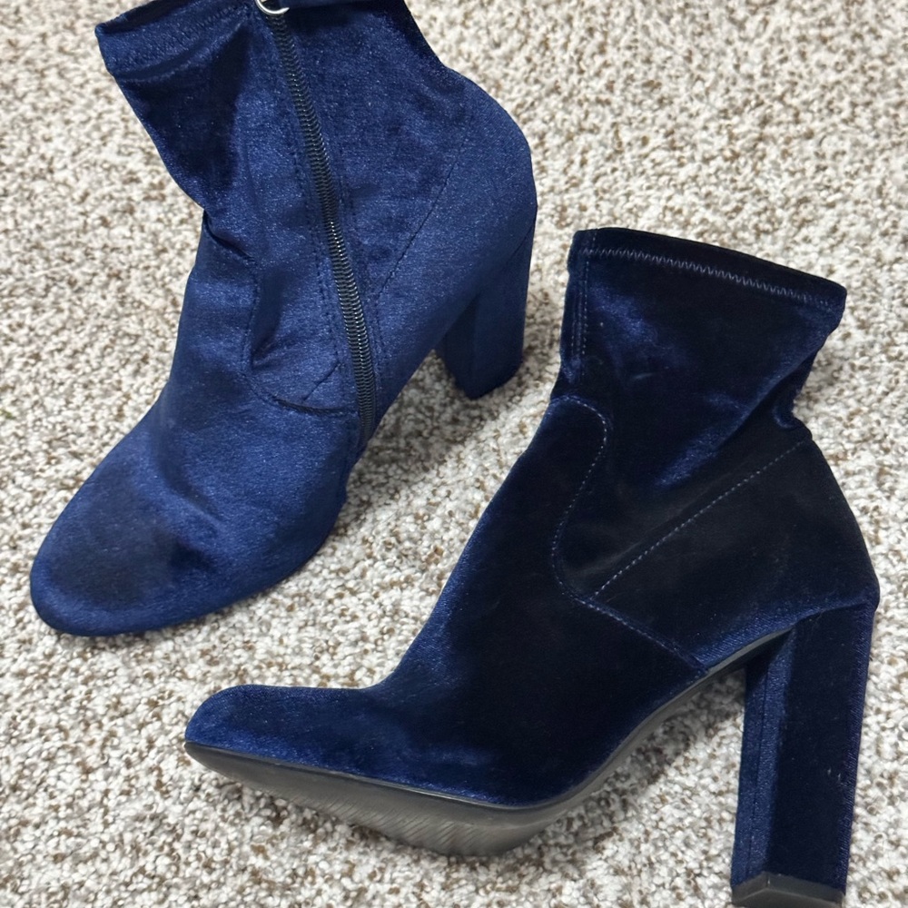 Steve Madden Velvet Booties